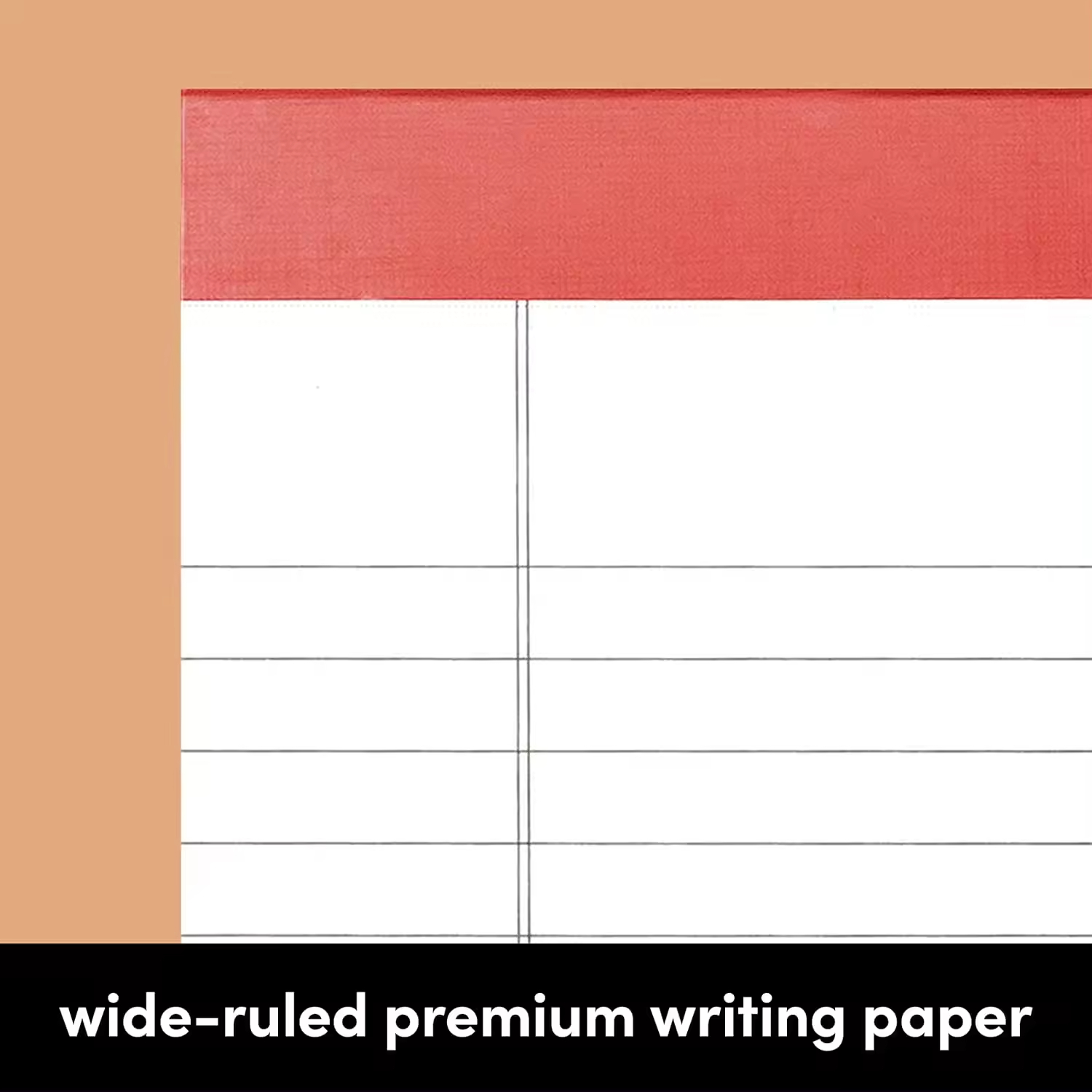 6 Pack Lined Legal Pads Wide/Legal Ruled Note Pads