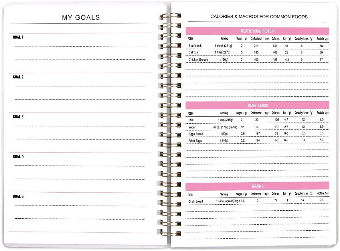 Fitness Planner Workout Journals Fitness Notebook Workout Log Book Gym Tracker Exercise Log Book for Men And Women