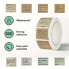 Vintage Jesus Stickers Roll - Inspirational Christian Labels Stickers for Water Bottle Planner Bible Stickers for Scrapbook