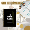 Exercise Log Book with Calendar Nutrition & Progress Tracker Fitness Workout Journal and Planner for Men and Women