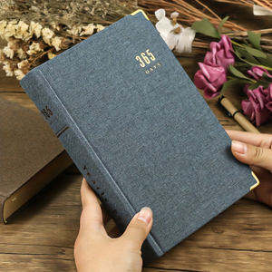 365 Days Annual Plan Notebook with Cloth Cover And Blank Inner Pages for Planning Work, Study, And Recording Daily Life