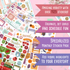 Monthly Weekly Daily Planner Sticker Set Custom Sticker Sheet Weekly Planner Sticker Value Pack 