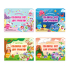 Kids Early Education DIY Sticker Book Kit, No Mess Sticker Art And Crafts Dot It Animals for Boys & Girls