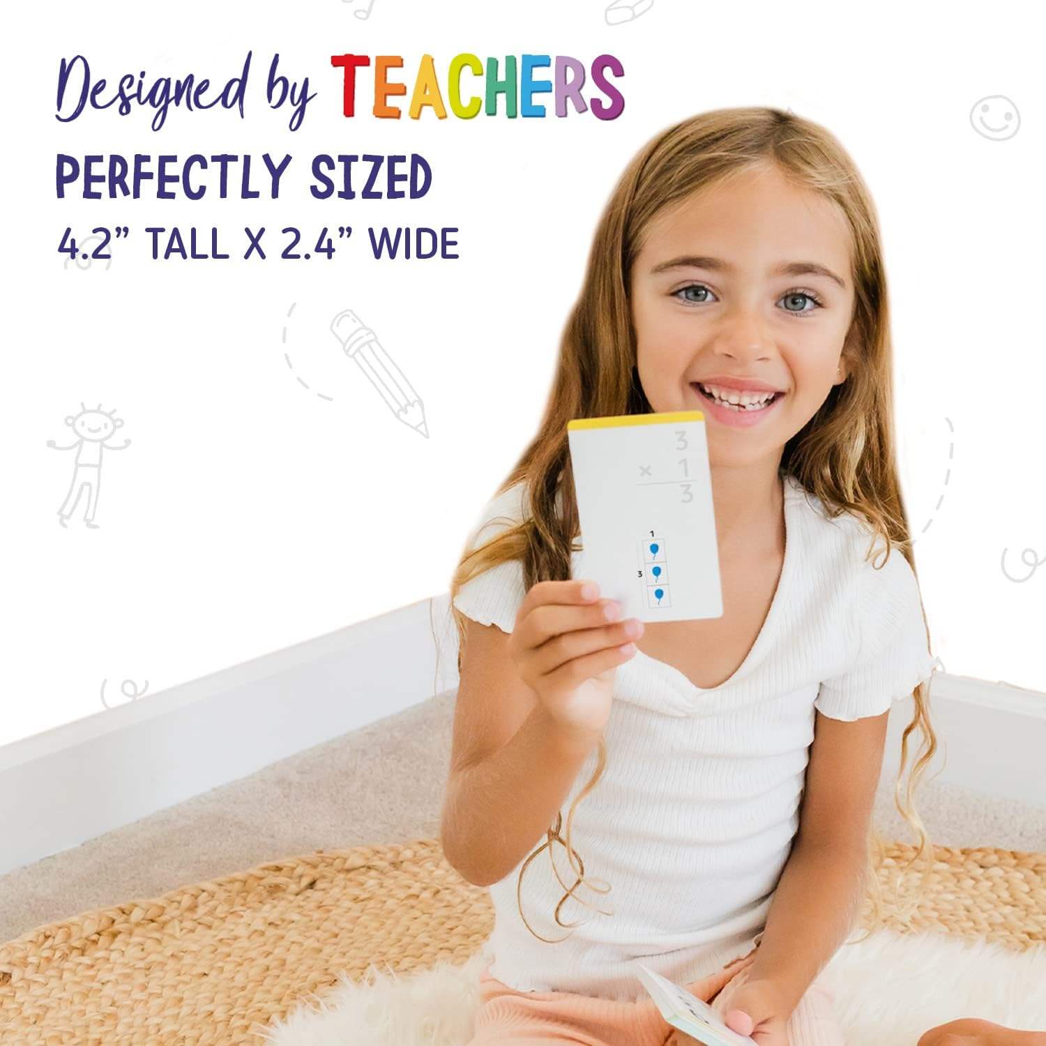 Multiplication And Division Flash Cards for Toddlers Preschool Kids Educational Flash Card
