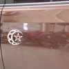 Custom Personality Cartoon Star Car Decal Matt Stickers Waterproof PVC Window Stickers