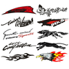 Personalized Logo Custom Design Vinyl Sticker Die Cut Decorative Waterproof Car Stickers Decal Window Truck Body Boat Side Door