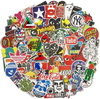 Waterproof Custom Die Cut Printing Company Logo Cartoon Custom Design PVC Proof Vinyl Sticker
