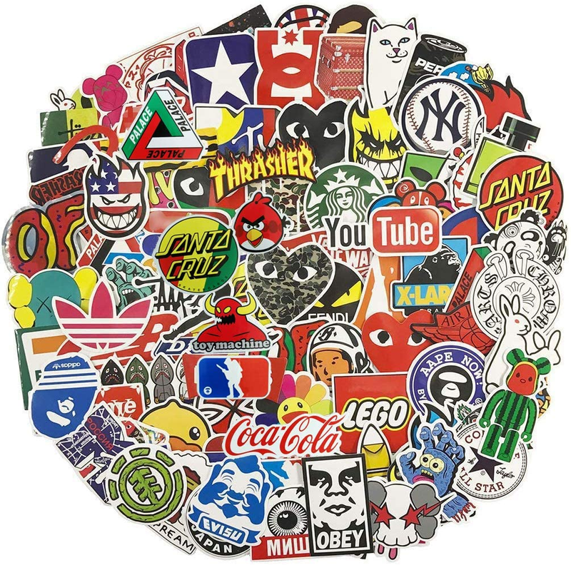 Waterproof Custom Die Cut Printing Company Logo Cartoon Custom Design PVC Proof Vinyl Sticker