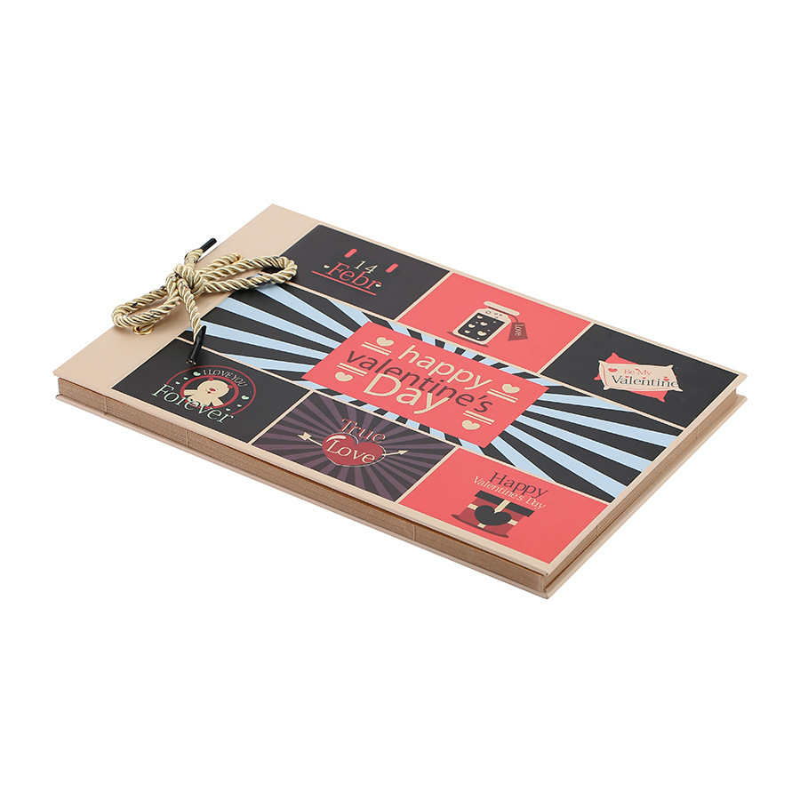 Love Scrapbook Photo Album Valentines Scrap Book Memory Photo Book for Couples Anniversary