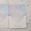 Creative Foldable Love Heart Shaped Greeting Cards Valentines Day Christmas Wedding Birthday Card for All Occasion