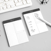 Custom Designs A4 School Notepad Large Luxury Note Pad for Todolist Message Blank Daily Schedule