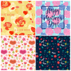 6x6in Mother's Day Pattern Scrapbook Paper Pads Scrapbook Premium Specialty Paper 15*15cm for DIY Background Card Making