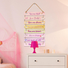Inspirational Wall Decals Peel And Stick Colorful Positive Affirmations Wall Decor Removable Wall Stickers for Bedroom