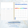 Undated Budget Planner Monthly Finance Organizer with Expense Tracker Spiral Bound Monthly Account Planners Finance Planner