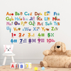 Colourful Animal Alphabet ABC Kids Wall Stickers Wall Decals Peel And Stick Removable Wall Stickers for Kids Nursery Bedroom