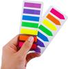 Transparent Sticky Notes Page Markers Flags Neon Colored Index Tabs