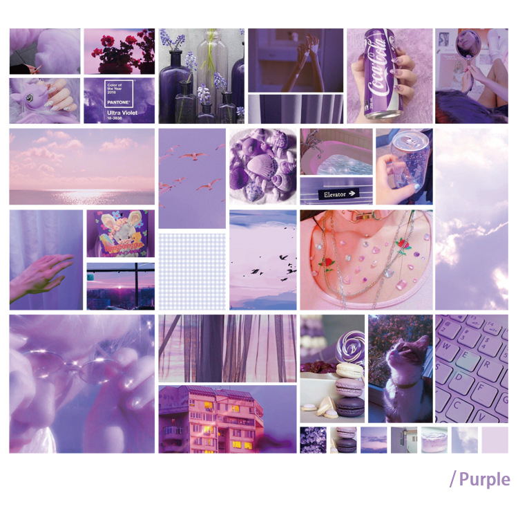 Nordic Style Artsy Collage Stickers Scrapbooking Bullet Journal