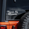 Car Window Decal Vinyl Stickers Die Cut Custom Logo Transfer Stickers