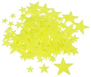 Glow Stars Wall Stickers 3D Glow in The Dark Ceiling Star Stickers for Bedrooms