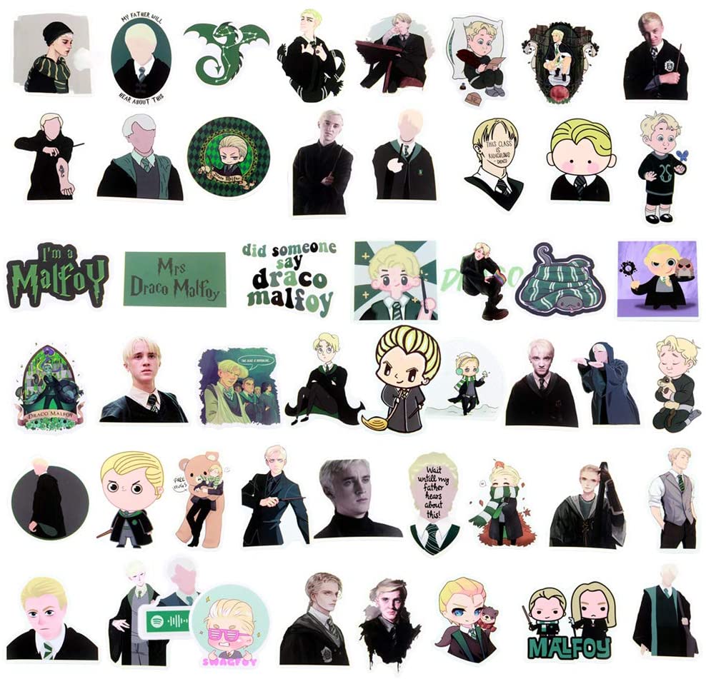 Draco Malfoy Stickers Waterproof Vinyl Stickers