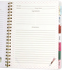 Recipe Notebook Journal Blank Cookbook Recipe Book 8.5" x 11" Blank Recipe Book to Write in with Tabs Stickers