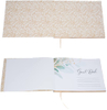 Guest Book Photo Album Guestbook Registry Sign-in with Gold Foil