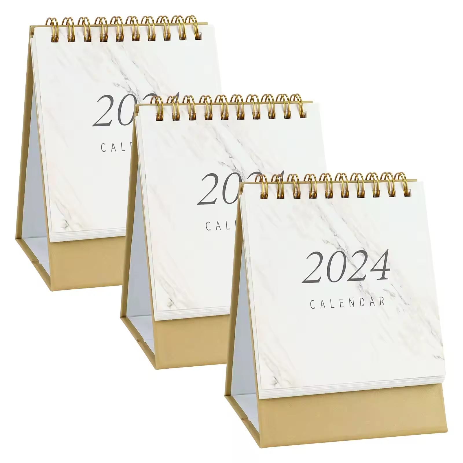 2023-2024 Mini Desk Calendar Portable Small Desktop Mini Calendar