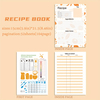 Spiral Healthy Eating Planner Daily Meal Tracker & Calorie Management Notebook Custom Wellness Journal Meal Planner