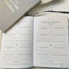 Undated Reflection Diary for Happiness Positivity Productivity & Self-Care, Hardcover Notebook for Record 5 Minutes A Day
