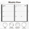 8.5x11Jan 2025 Planner Weekly Monthly Jan 2025 to Dec 2025 Large Yearly Planner Book with Monthly Tabs, Daily Calendar Agenda