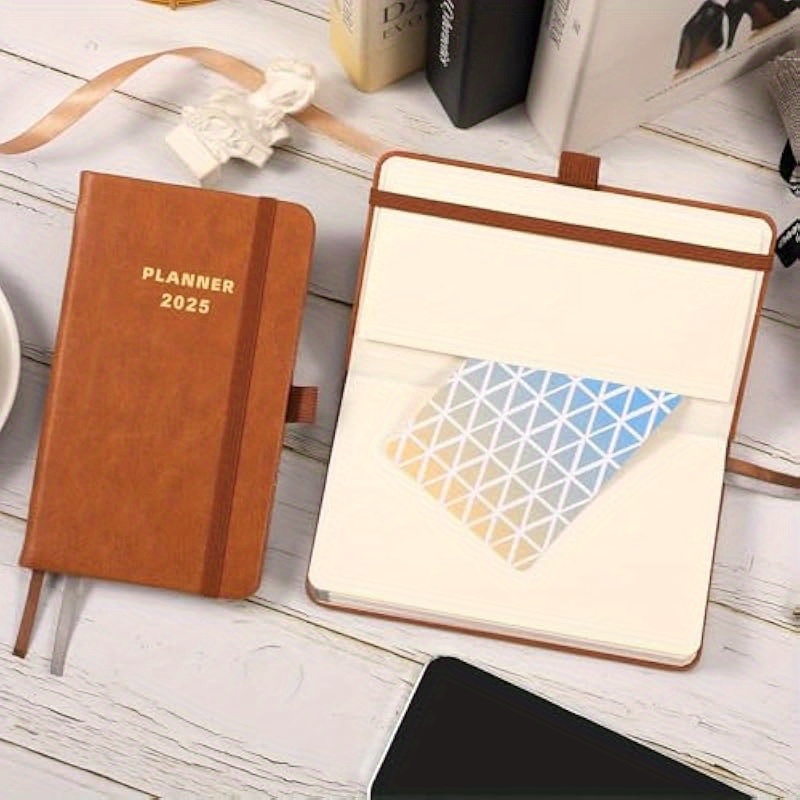 2025 Pocket Calendar Planner January 2025 to December 2025 Portable Small Planner 6.4x3.8 Inches