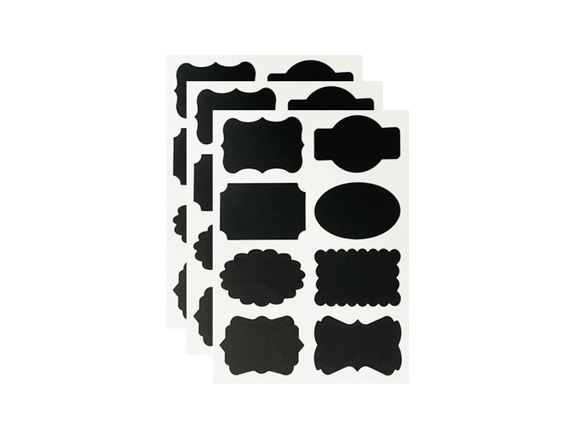 New Design Waterproof Chalkboard Label Sticker Home Jars Bottles Tag Chalkboard Labels Bulk With Pen 