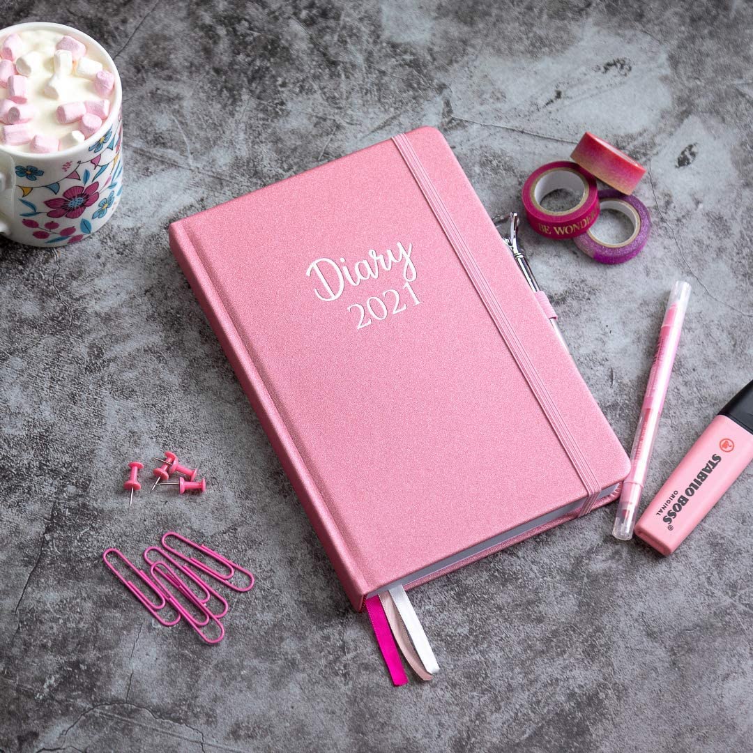 New Style 2021 Monthly Diary Notebook Achieve Your Goals with To Do Lists Budget Planner