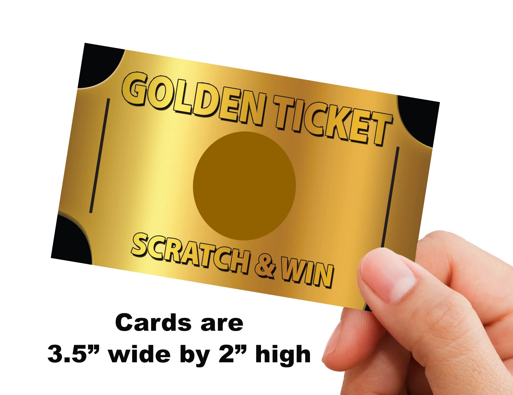 Golden Ticket Scratch Off Cards