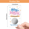 Adult Happy Birthday Day Party Game Scratch Off Cards, Christmas Birthday Holiday Special Event Raffle Tickets Drawing