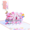 Cute 20th 30th 60th 80th Birthday Pop Up Card Happy Birthday Card 3d Oop Up with Blank Note And Envelope
