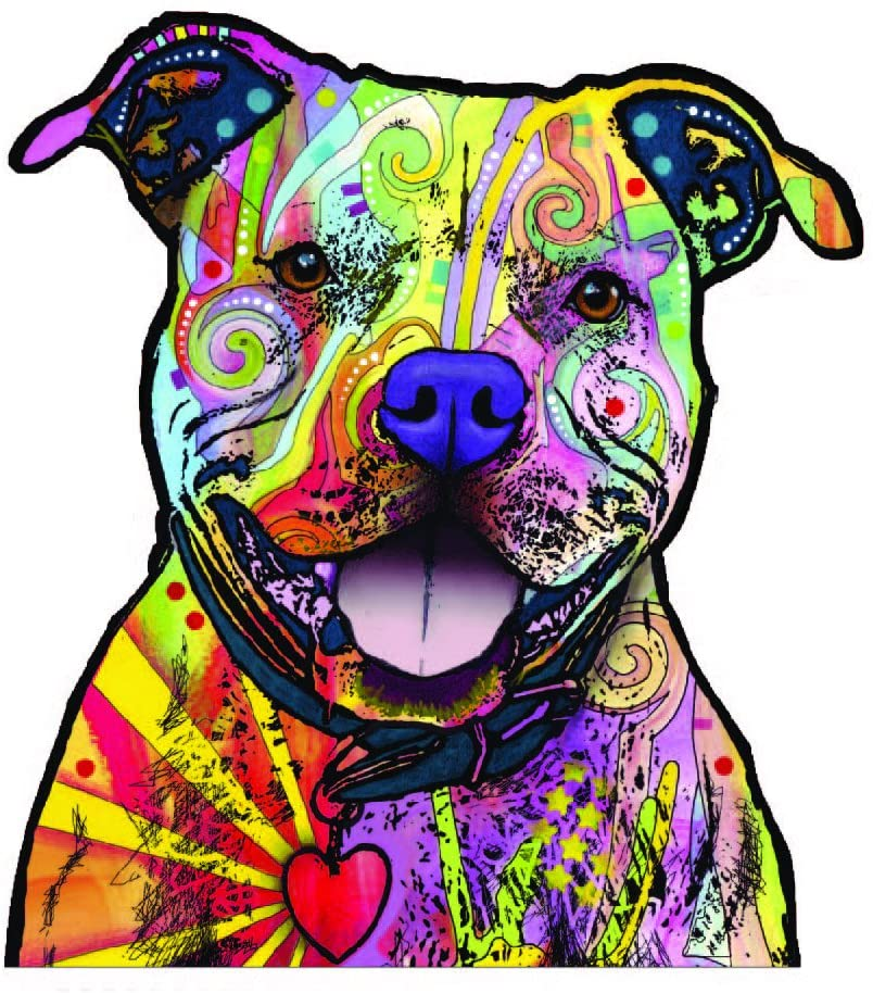 Enjoy It Dean Russo Pit Bull Funny Car Decals Stickers Vinyl for Windows Crafts Stickers