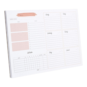 Weekly Planner Pad for Productivity Notepads