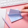 Customized Marble Adhesive Sticky Note Memo Pads Self-Stick Note Pads Set for Work, Office, School