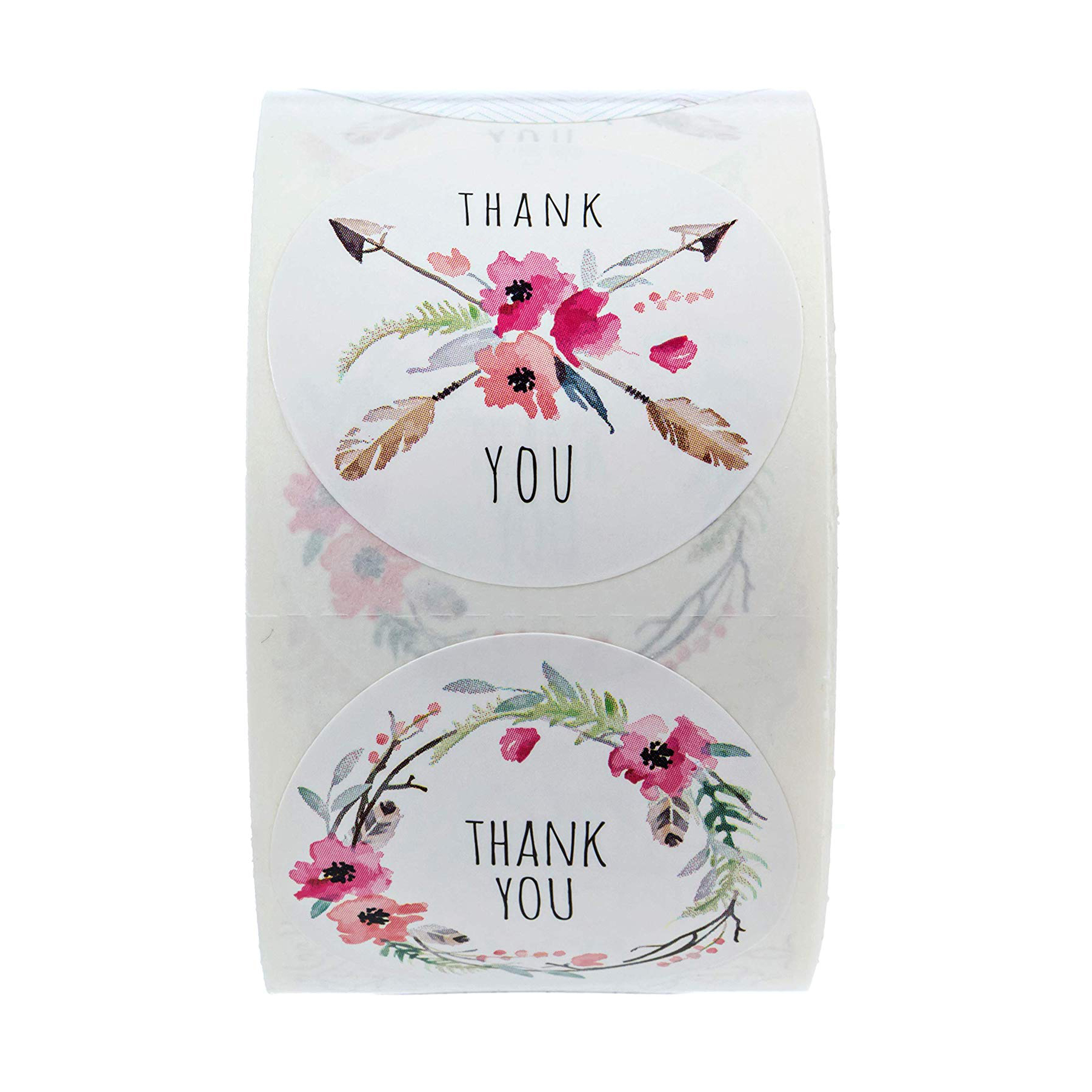 Thank You for Supporting My Small Business Stickers Packaging Label for Custom Roll Sticker Label Printing
