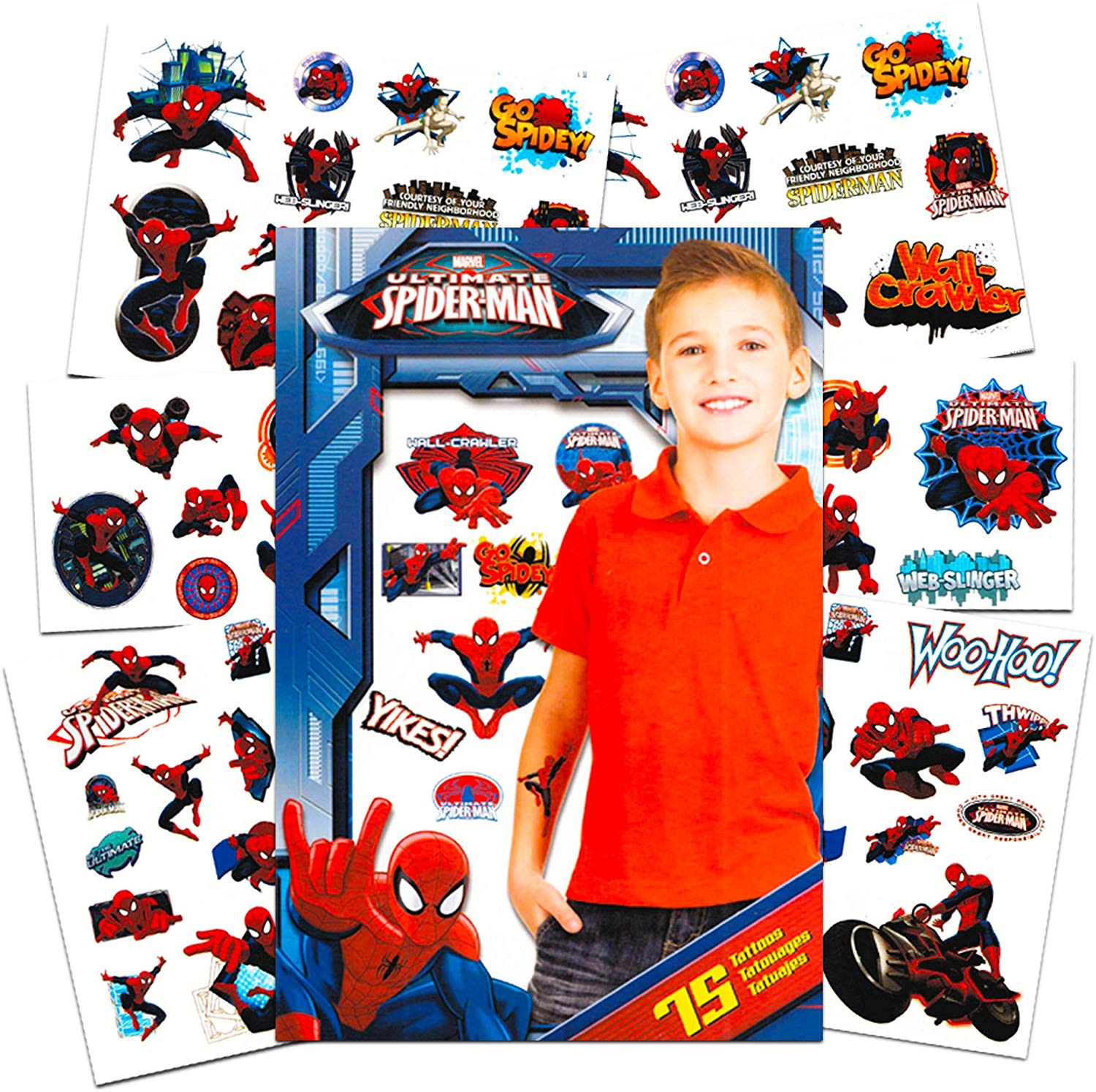 Cute Cartoon Tattoo Stickers for Kids