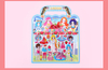 Girls Cartoon Princess Dress Up Stickers, Custom Pink Cute 3d Puffy Sticker Activity Books for Kids