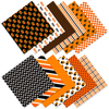 6" X 6" Halloween Scrapbooking Supplies Kit DIY Halloween Pattern Paper for Card Making Photo Album Party Decor Scrapbook Paper Pad