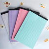 Custom Eco Friendly Kawaii Micro Perforated Writing Pad College Ruled Legal Notepads