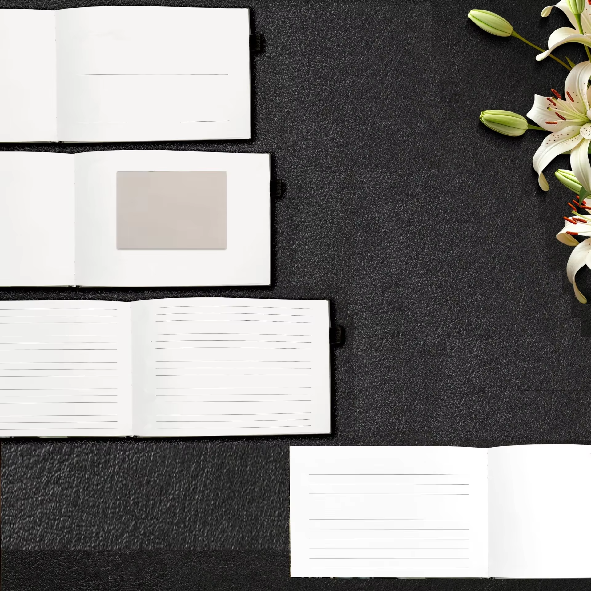 Funeral Guest Book Baby Shower Guest Book Celebration Of Life Guest Book