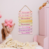 Inspirational Wall Decals Peel And Stick Colorful Positive Affirmations Wall Decor Removable Wall Stickers for Bedroom