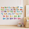 Colourful Animal Alphabet ABC Kids Wall Stickers Wall Decals Peel And Stick Removable Wall Stickers for Kids Nursery Bedroom