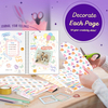 DIY Girls Journal Set for Teen Decorate Her Planner/Organizer Birthday Gift Cute Art Crafts Scrapbook Stationary Kit