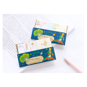 Aesthetic Stationery Cute Little Prince Sticky Memo Pad Notes Kawaii Office Supplies