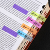 Transparent Sticky Notes Page Markers Flags Neon Colored Index Tabs